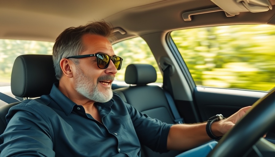 Man discussing Ethereum all-time high inside car.