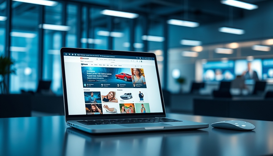 Modern laptop showing cost-effective ecommerce platforms.