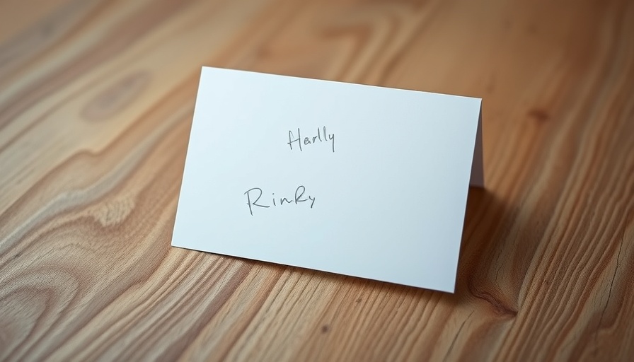 Minimalist card on wood; gateways to mental clarity.