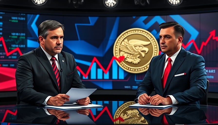 News anchors discuss altseason delay in crypto market with graphics