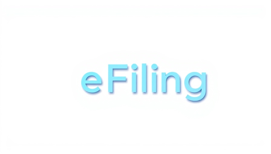 Customs bonds registration eFiling logo with modern design.