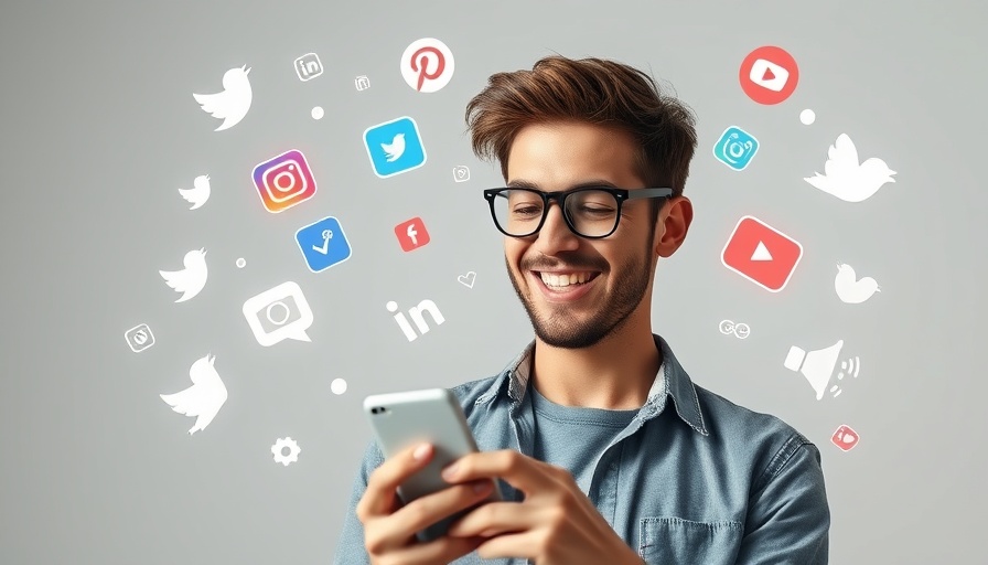 Smart Ways to Gain More Instagram Followers concept image with social icons.