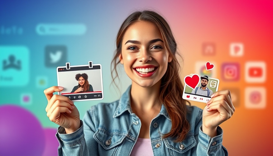 Video Pins vs Static Pins: A young woman showcases media formats.