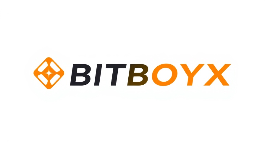 Crypto trading logo with BITBOYX branding in black and orange.