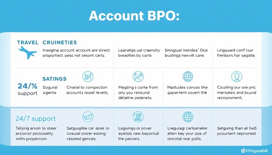 Travel account BPO benefits infographic for Asia-Pacific OTAs