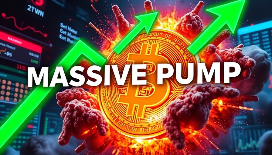 Bitcoin and Crypto Market Ready to PUMP vibrant digital concept.