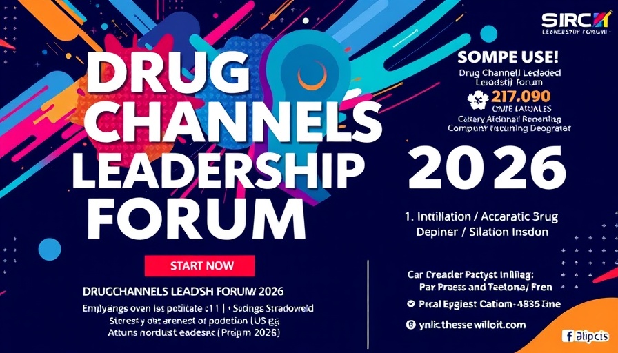 Drug Channels Leadership Forum 2026 event poster