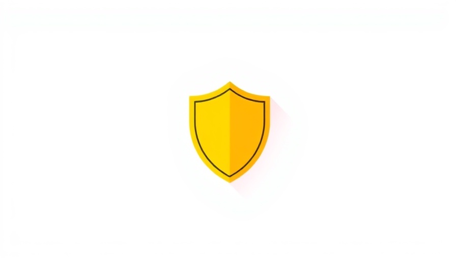 Illustration of yellow shield symbolizing good cholesterol protection.