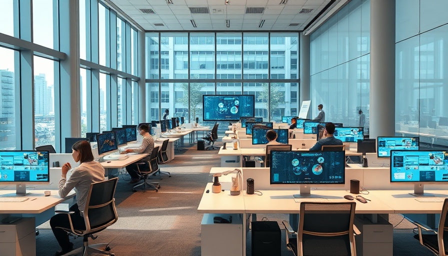 Modern office illustrating Windows Virtual Desktop benefits.
