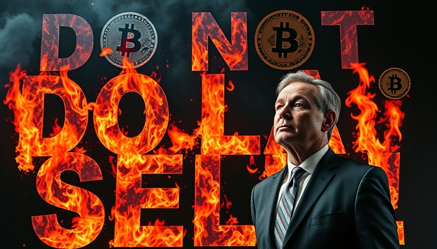 Crypto Mega Cycle financial advice with cryptocurrency logos and fiery background.