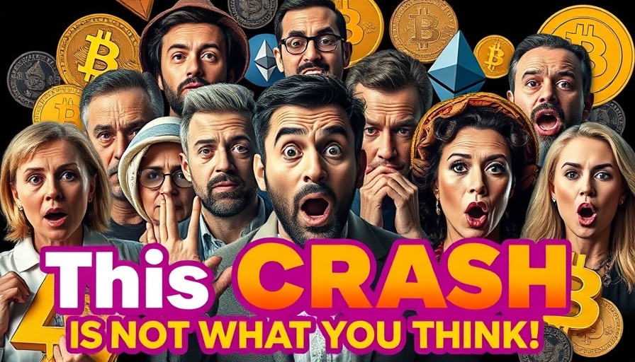 Crypto crash opportunity: diverse expressions amid crypto symbols