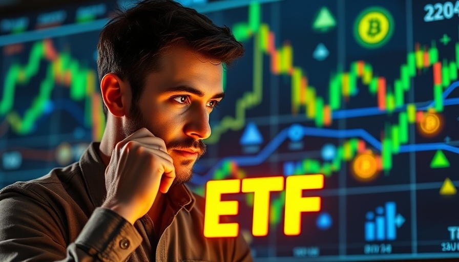 Spot Crypto ETFs - Man analyzing crypto changes.