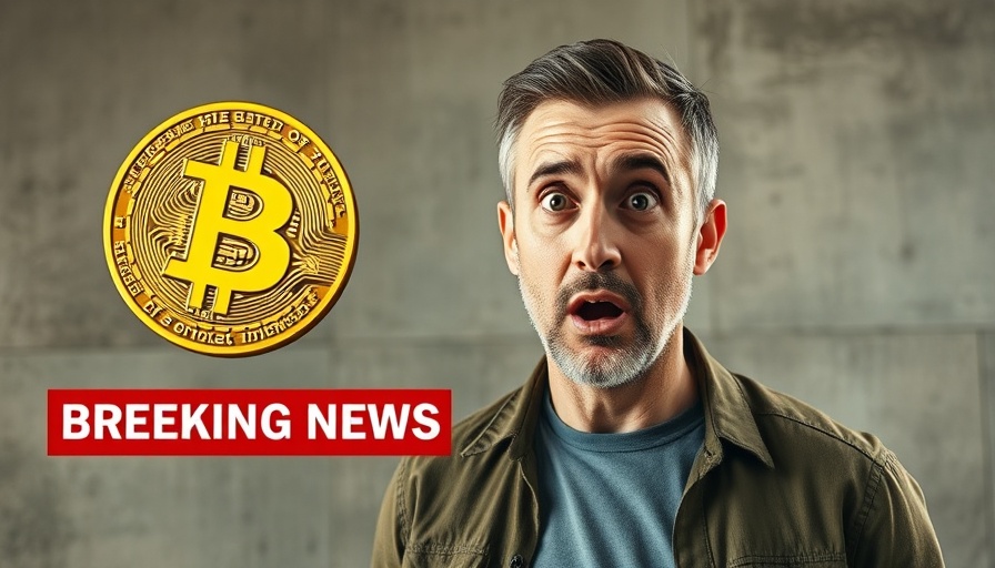 Clarity Act Cryptocurrency news reaction with Bitcoin symbol in focus.