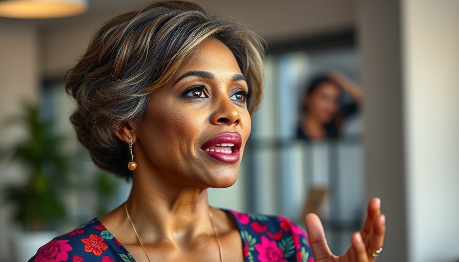 Confident woman redefines autism, not just a disability.