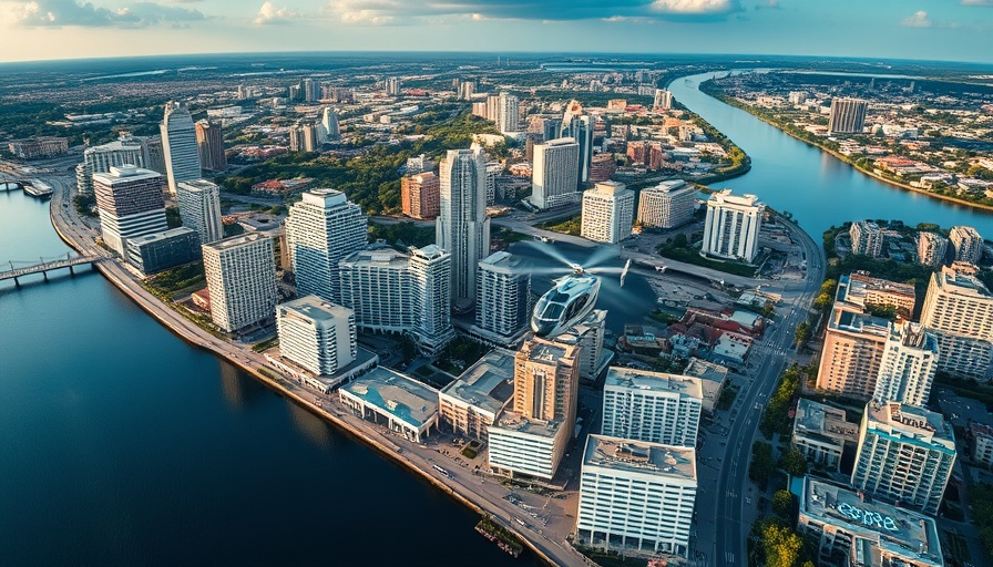 Orlando cityscape view from above featured in news.