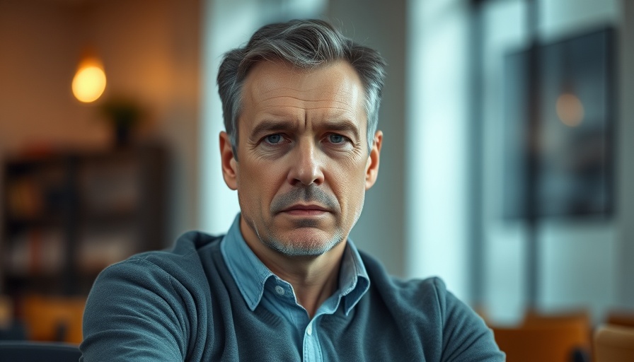 Middle-aged man indoors with a neutral expression, LendingTree CEO.