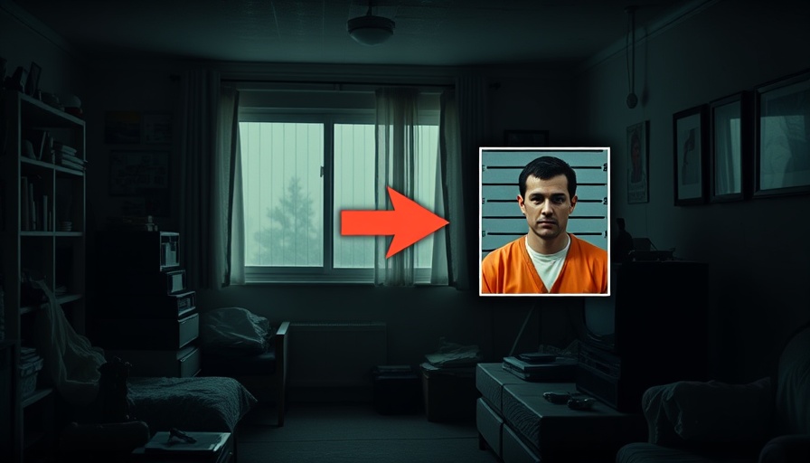 Naked man arrested Florida burglary news footage overlay.