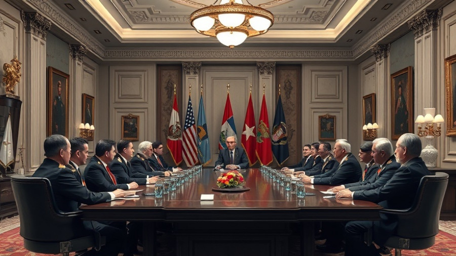 Ukraine Russia War Peace Negotiations discussion involving dignitaries.