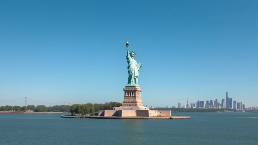 Statue of Liberty with clear sky, representing Airbnb Experiences in New York City.