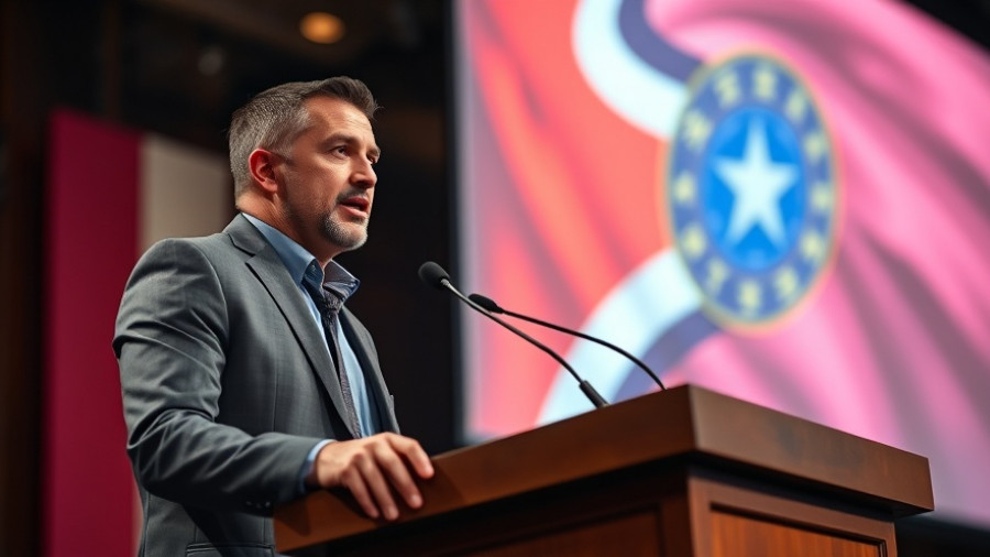 Press conference discussing Florida Everglades restoration.