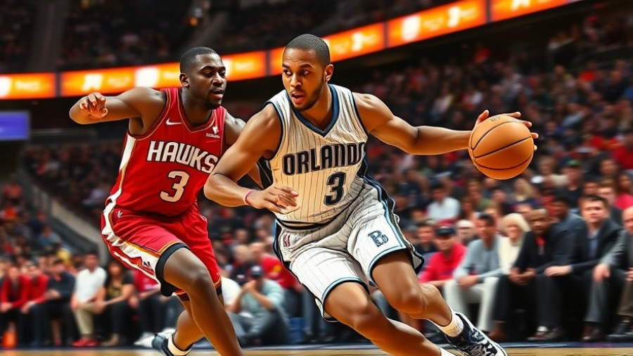 Orlando Magic lose to Atlanta Hawks in a vibrant, intense basketball game.
