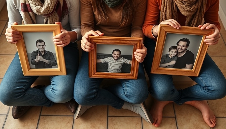 People holding framed photos related to Duterte ICC charges.