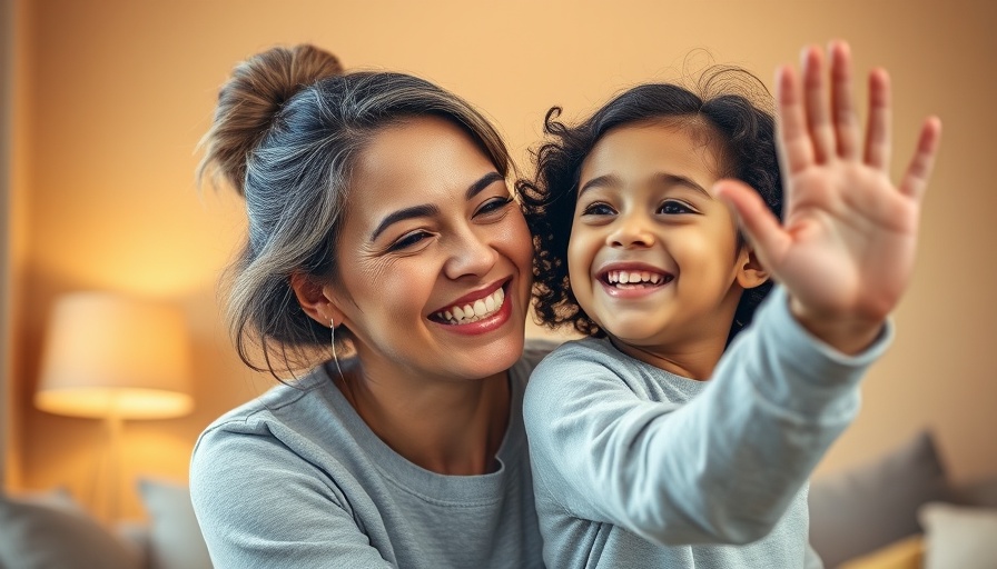 Nutrition Tips: Mother and child bonding with warmth and care.