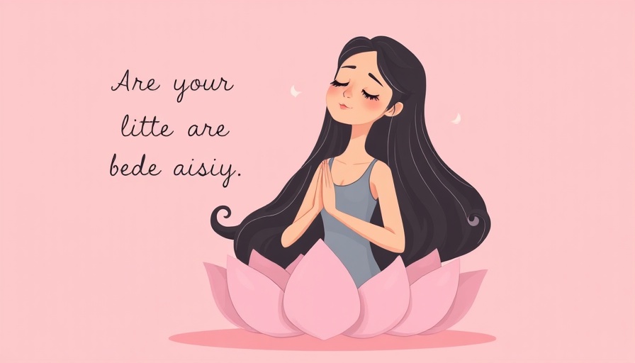 Serene woman meditating on lotus, guided meditation theme.