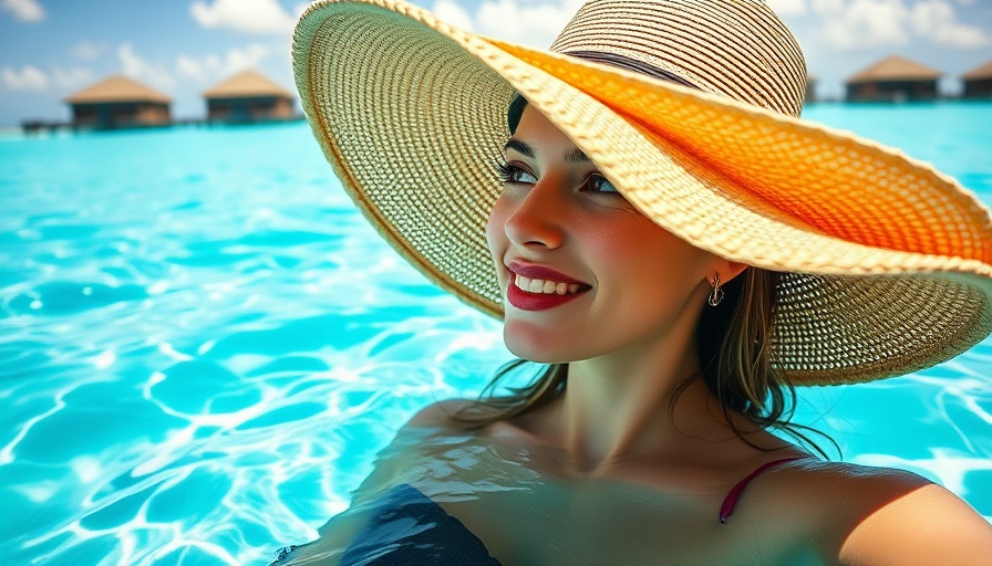 Woman exploring turquoise waters in Maldives, best things to do.