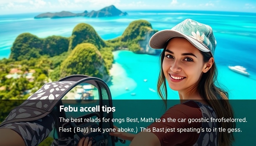 Tropical travel tips with scenic islands and turquoise water in 2025.