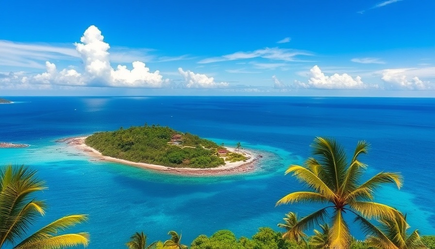 Serene island coastline in Canary Islands travel destination.