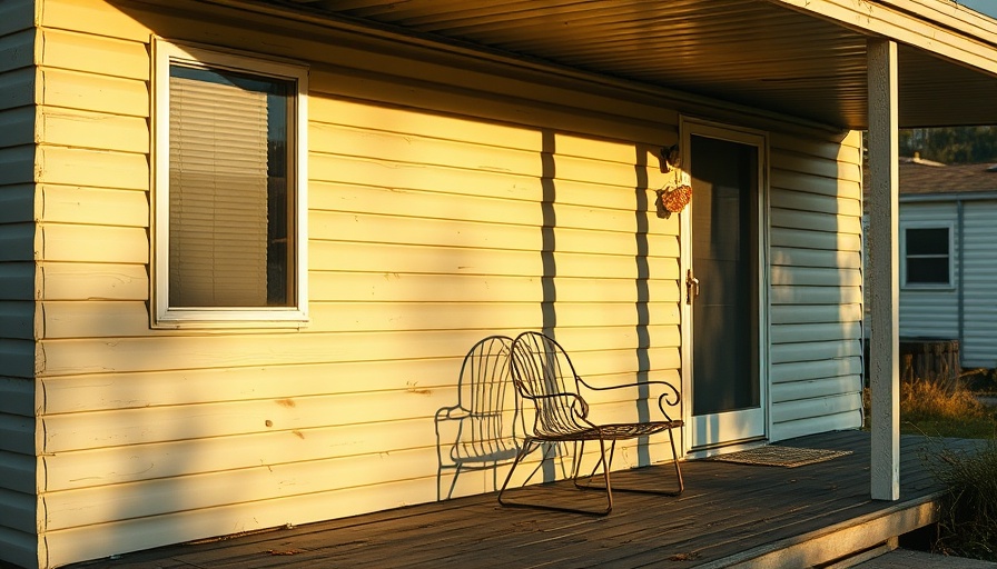 Mobile home parks disappearing in South Florida, vacant lot scene.