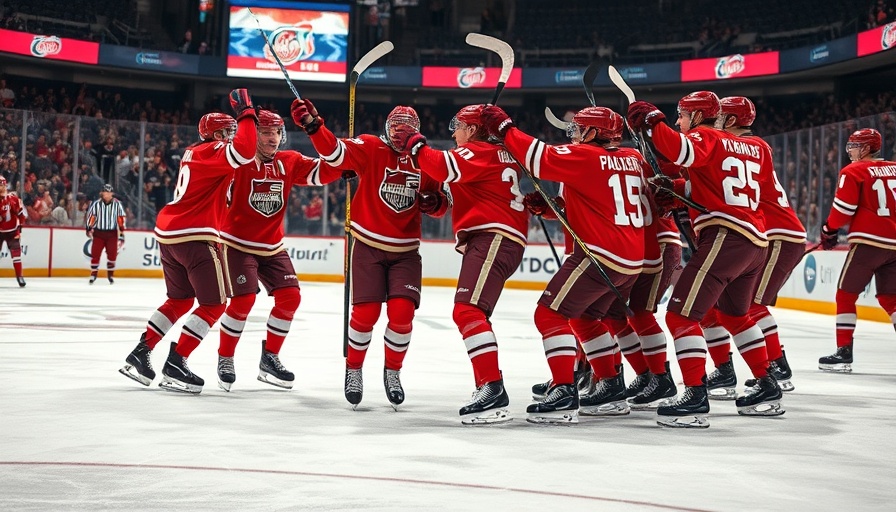 Ovechkin breaking Gretzky career goals record celebration on ice.