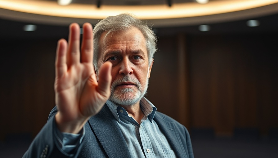 Older man raising hand in a hearing room, related to JFK assassination reinvestigation.