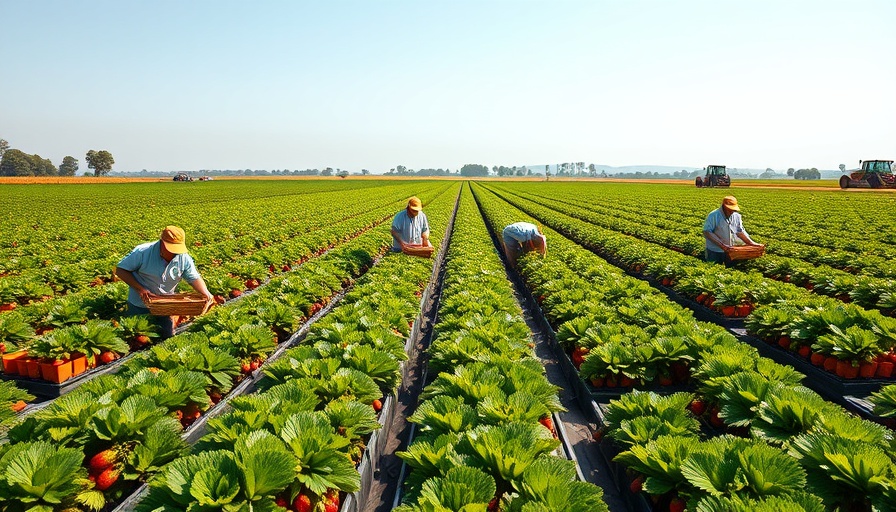 Farm workers in Central Florida, labor crisis impacting harvest.