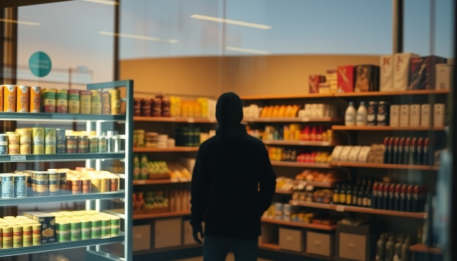 Deserted store reflects the impact of Texas Immigration Crackdown.