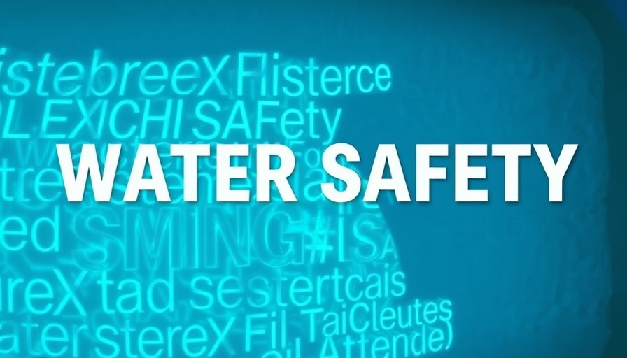 Swimming pool awareness on autism and drowning for safe swimming.