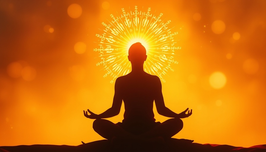 Silhouetted figure manifesting energy with golden aura.