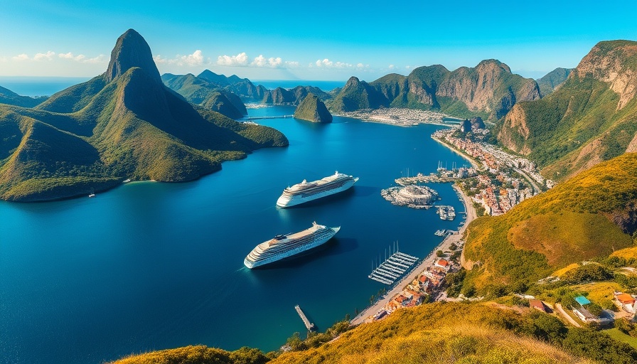 Scenic views of Rio de Janeiro with lush landscapes.