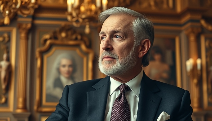 Older man in ornate room discussing Russia's concession in Ukraine negotiations.