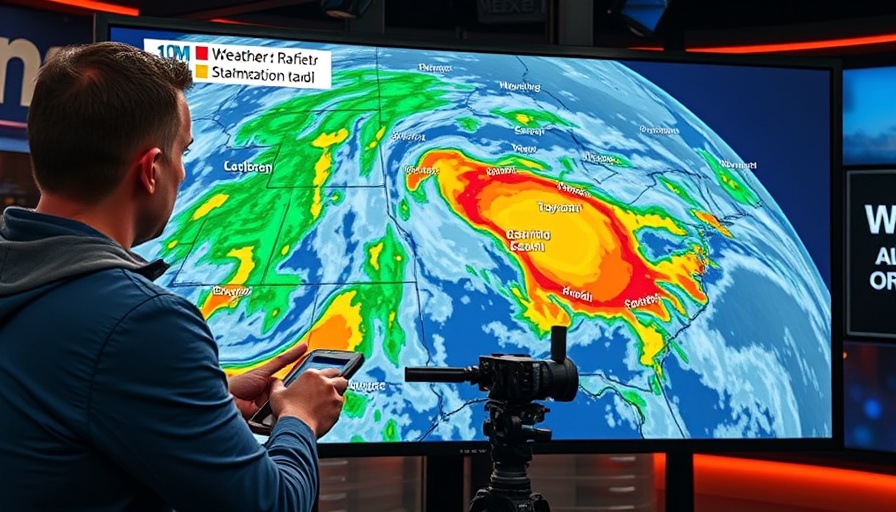 Central Florida Weather Updates live radar with storm activity.