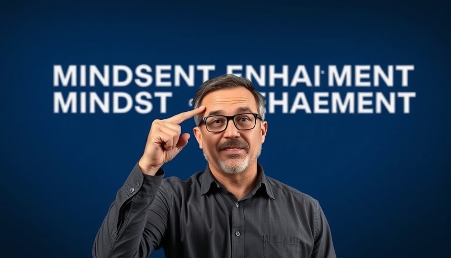 Motivational speaker promotes mindset mastery with confidence.