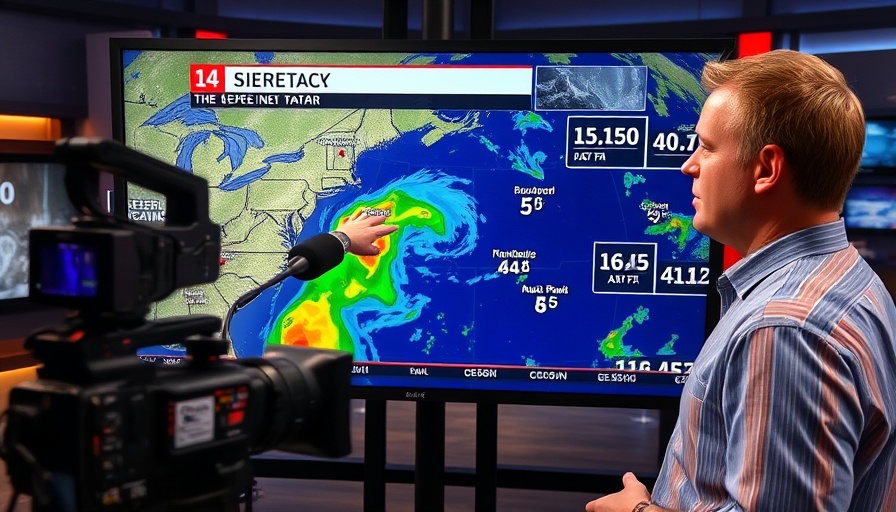 Central Florida Severe Weather Update with meteorologist and radar map.