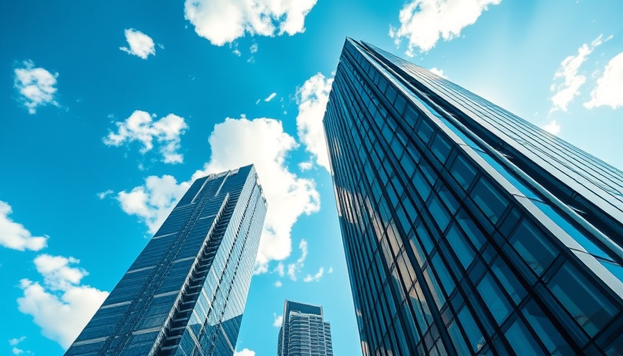Brickell skyscrapers and blue sky, representing development authority