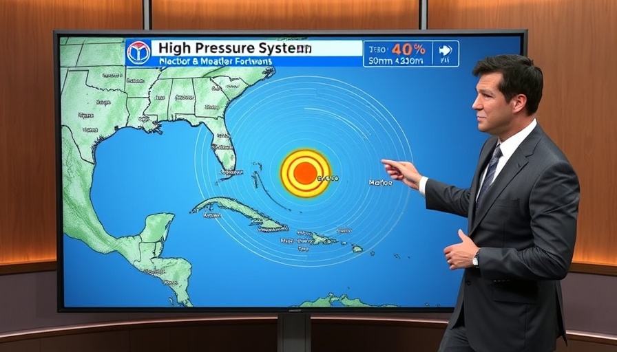 Orlando News: Weather anchor discusses high-pressure system map.