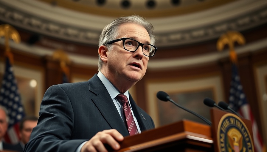 Confident speaker at congressional press event, divisions among House Republicans.