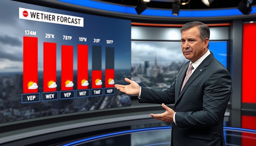 Meteorologist presents South Florida weather updates on high temperatures.