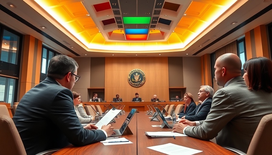 Emergency funding discussions for Radio Free Europe in council meeting room.