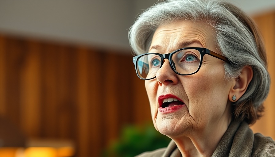 Middle-aged woman discussing what does intuition mean, bright setting.