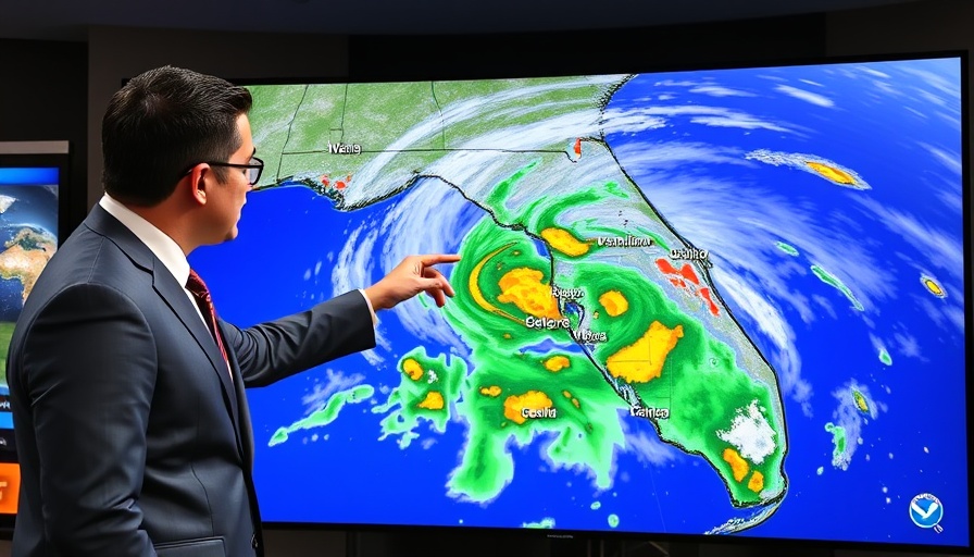 Central Florida weather forecast radar analysis for severe weather updates.